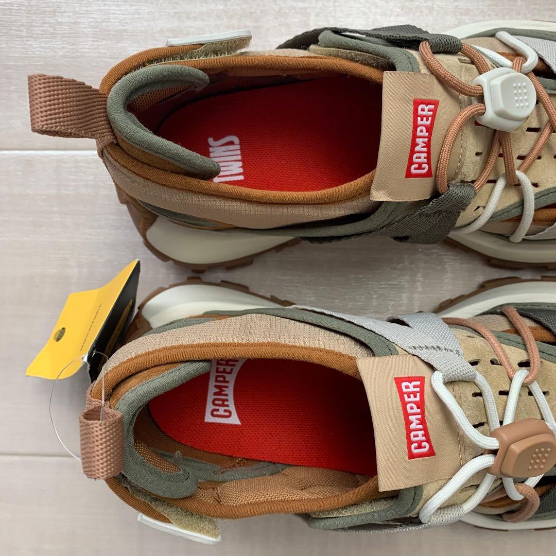 カンペール　ビブラム　TWINS スニーカー　キャメル　箱なし　サイズ38