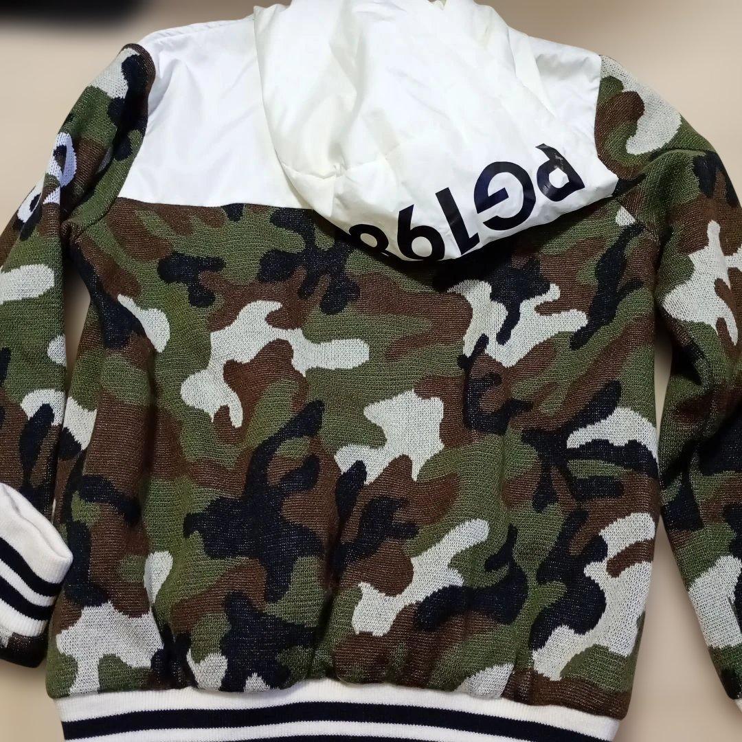 試着のみ！PEARLY GATES 迷彩柄ジャケット サイズ0