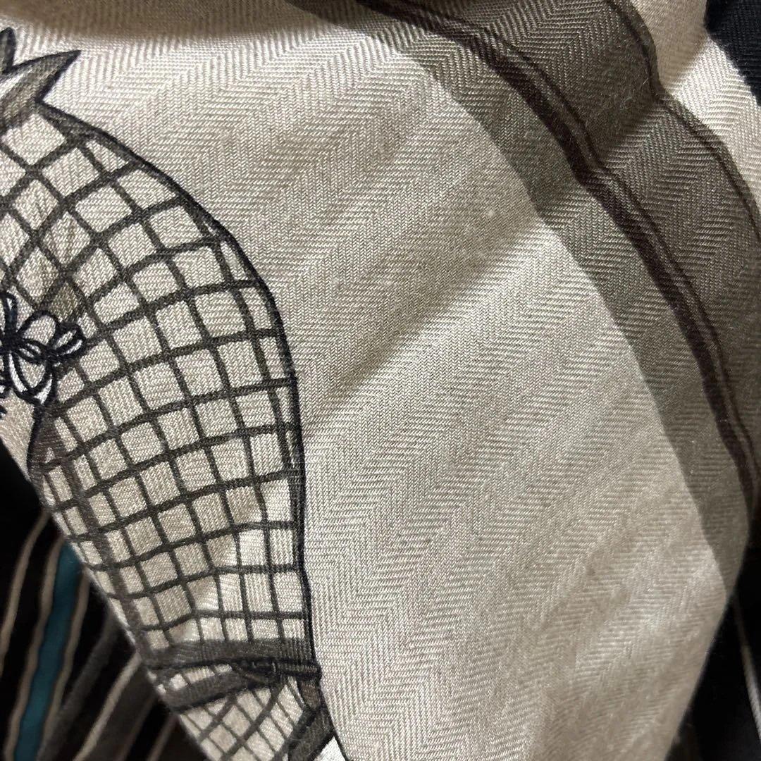 エルメスカシミヤ シルク ストール