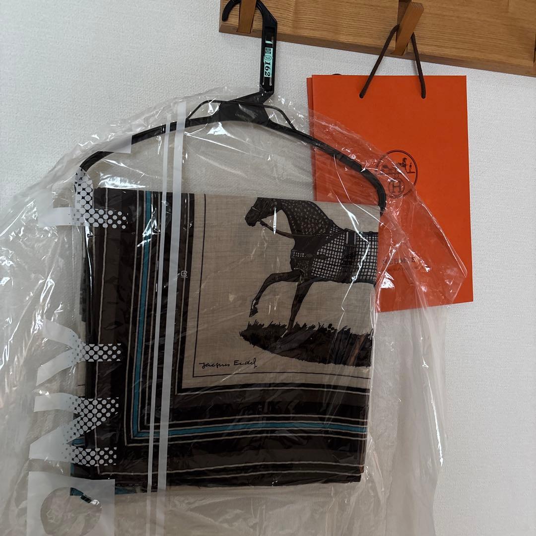 エルメスカシミヤ シルク ストール