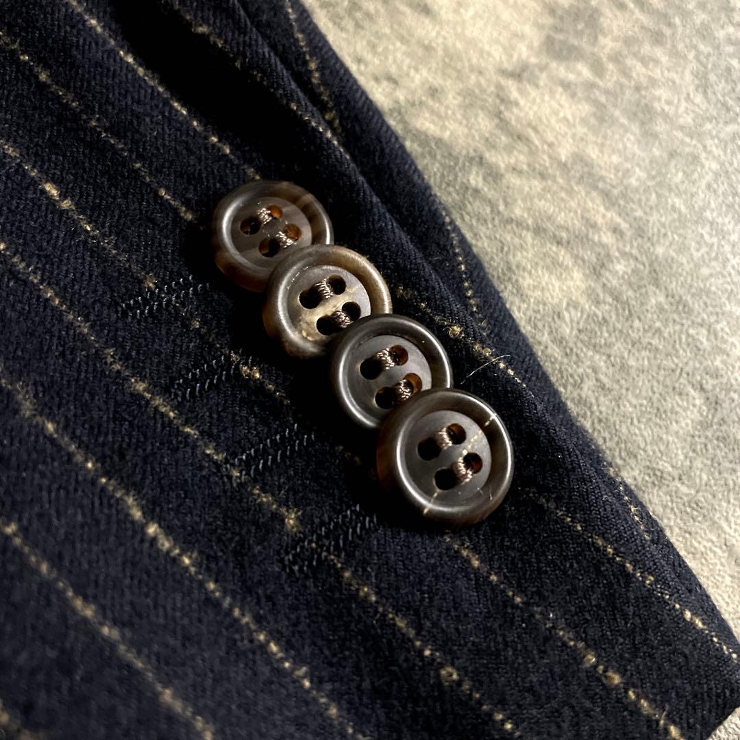 極美品 Apollo特注VERSACE ネクタイ 極上ウール ダブルスーツ