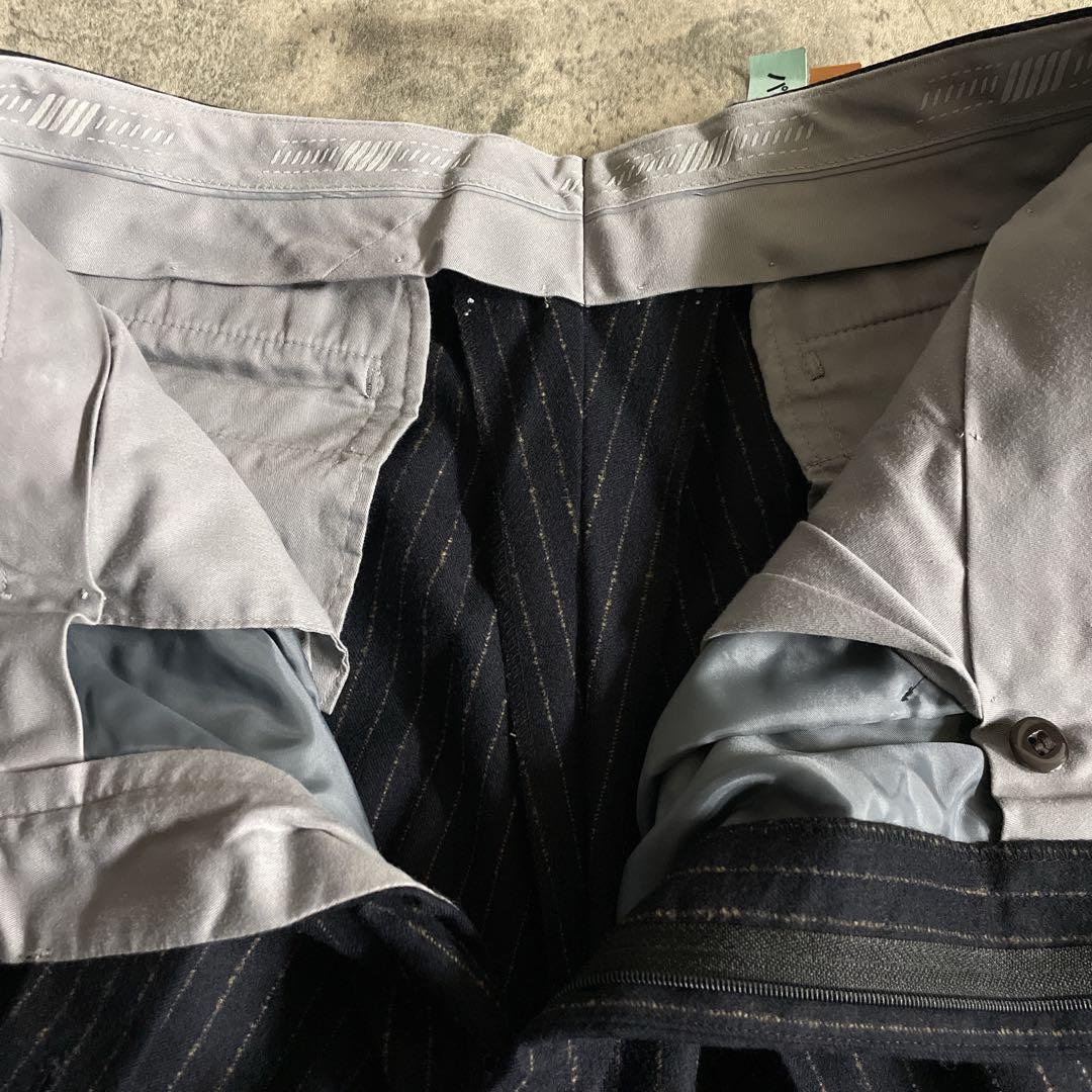 極美品 Apollo特注VERSACE ネクタイ 極上ウール ダブルスーツ