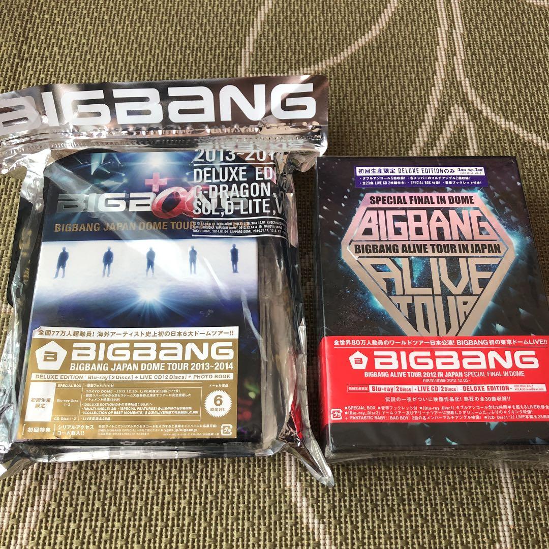 BIGBANG Blu-ray初回生産限定版　複数まとめ売り※一部未開封