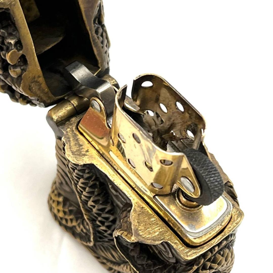 【美品】⭐️ジッポ ZIPPO Dragon ドラゴン 龍 真鍮製 火花確認済