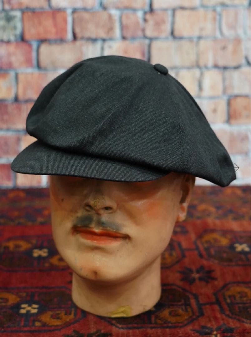 帽子 Johnny Casquette Twill & Indigo 58cm