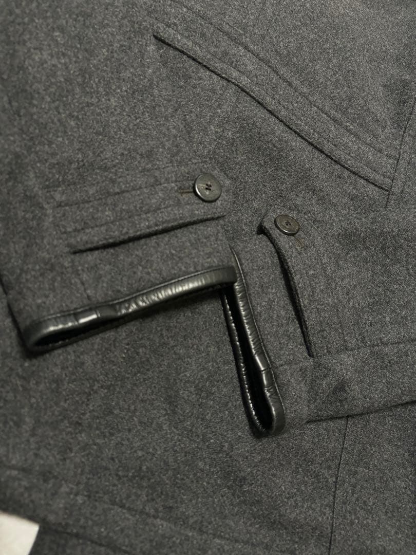 BURBERRY CHILDREN ウールコート 14Y グレー　ピーコート