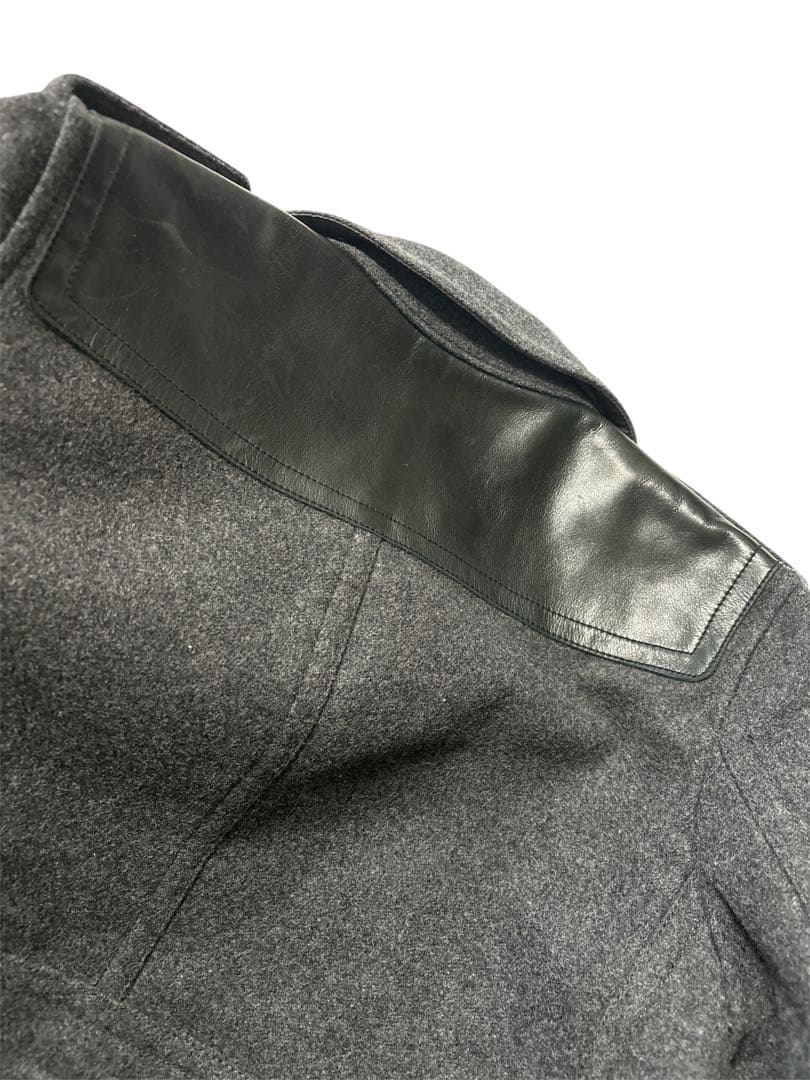 BURBERRY CHILDREN ウールコート 14Y グレー　ピーコート