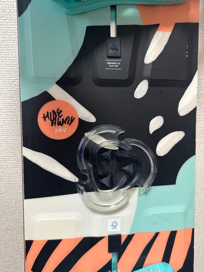 レディーススノーボード3点セット 板、バイン、ブーツ