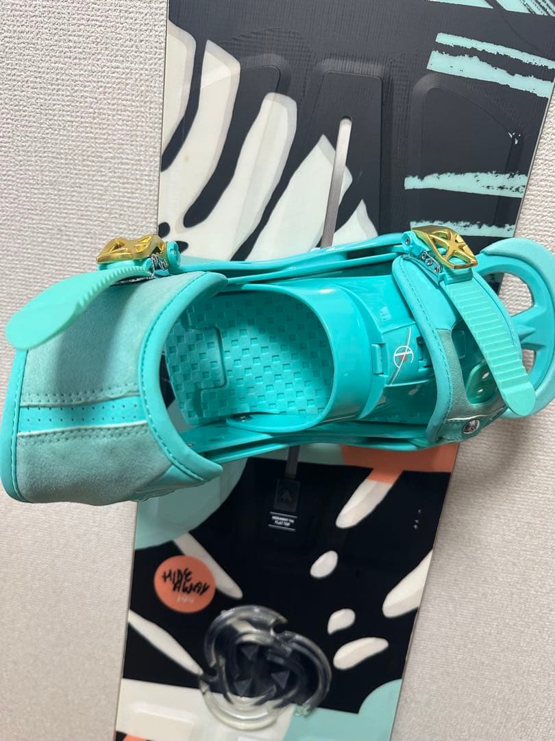 レディーススノーボード3点セット 板、バイン、ブーツ