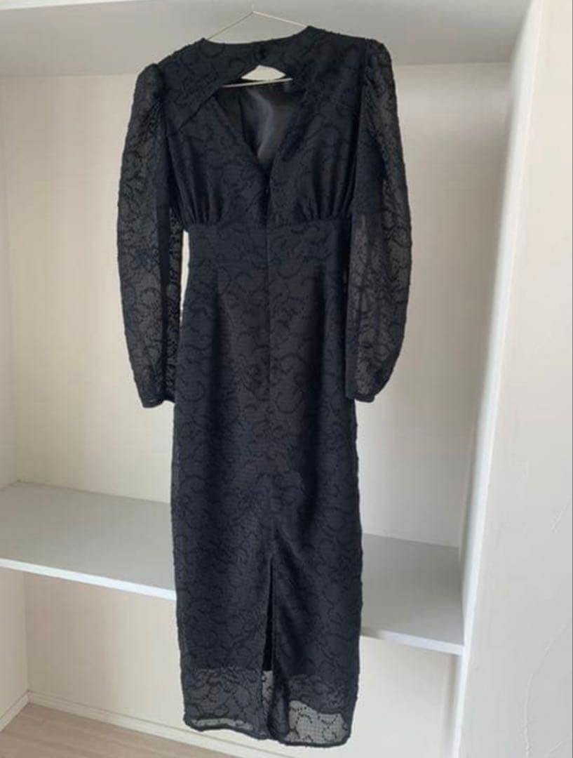 knuth marf バックオープンシアードレス　S 黒