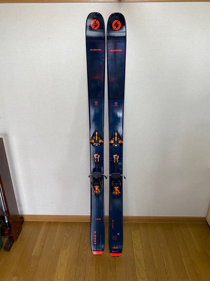 BLIZZARD ZERO G 105 スキー ビンディング付き