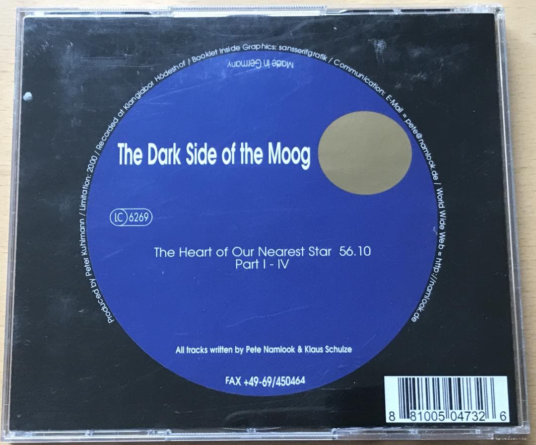 【FAX】The Dark Side of the Moog 11 2CD