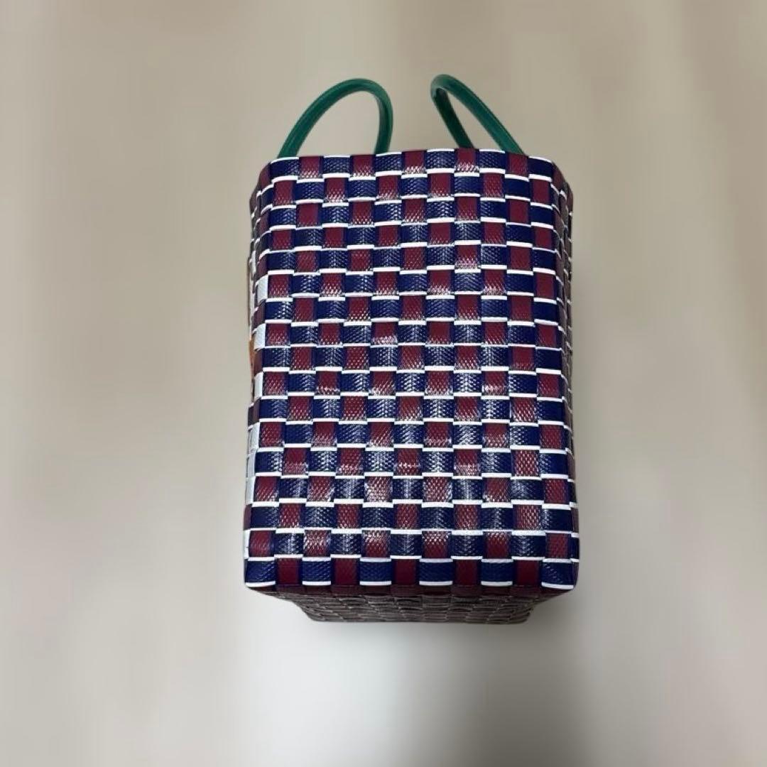 MARNI フラワーマーケット　かごバッグ