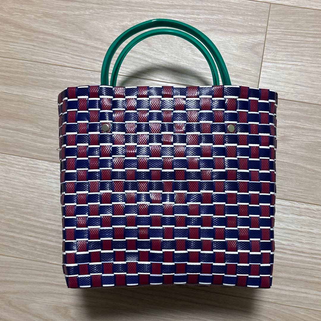 MARNI フラワーマーケット　かごバッグ