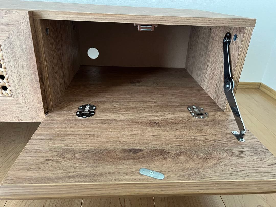 ⬛️送料込み⬛️ロウヤ　ラタン　テレビボード　140cm 説明書付