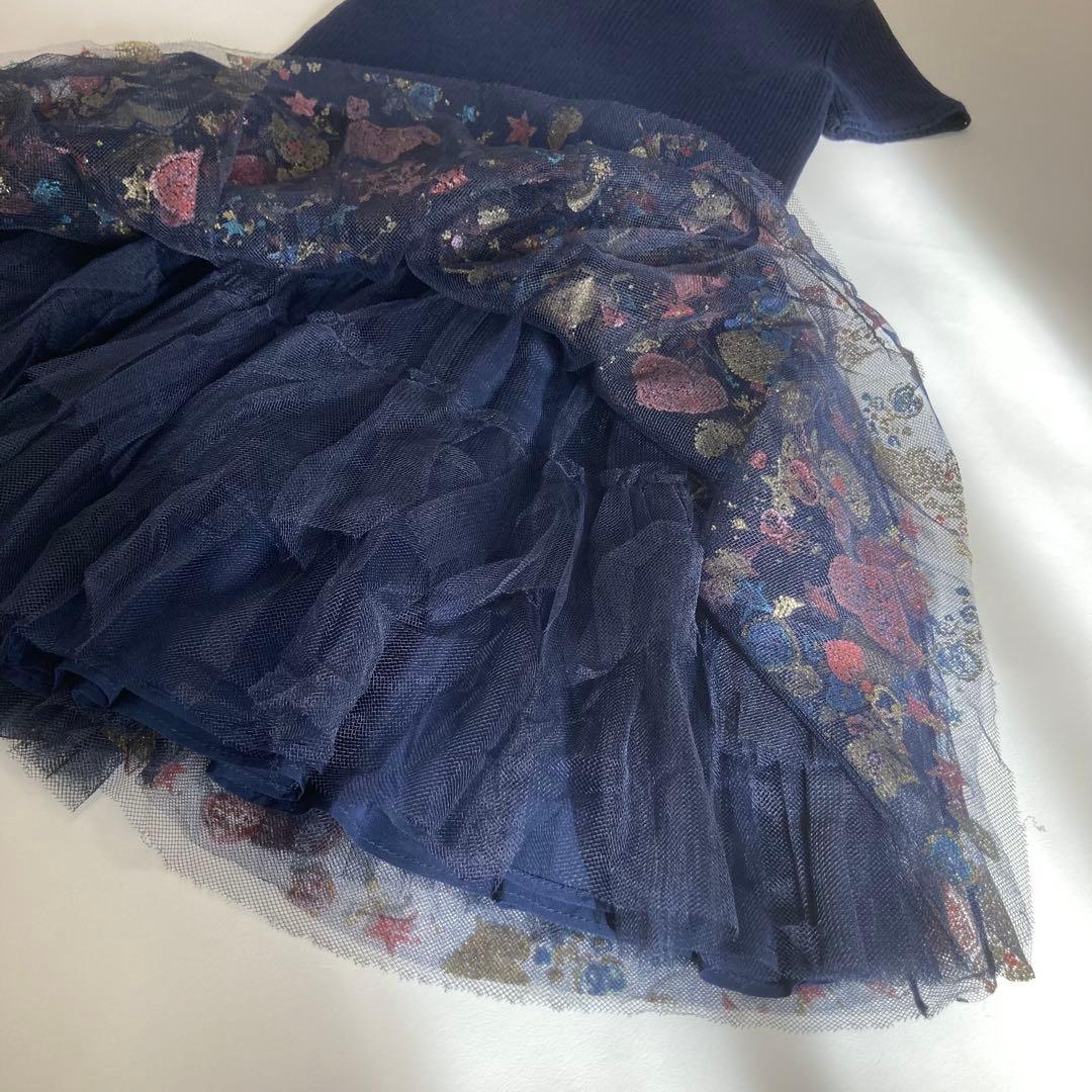 Christian Dior クリスチャンディオール☆チュールワンピース 140