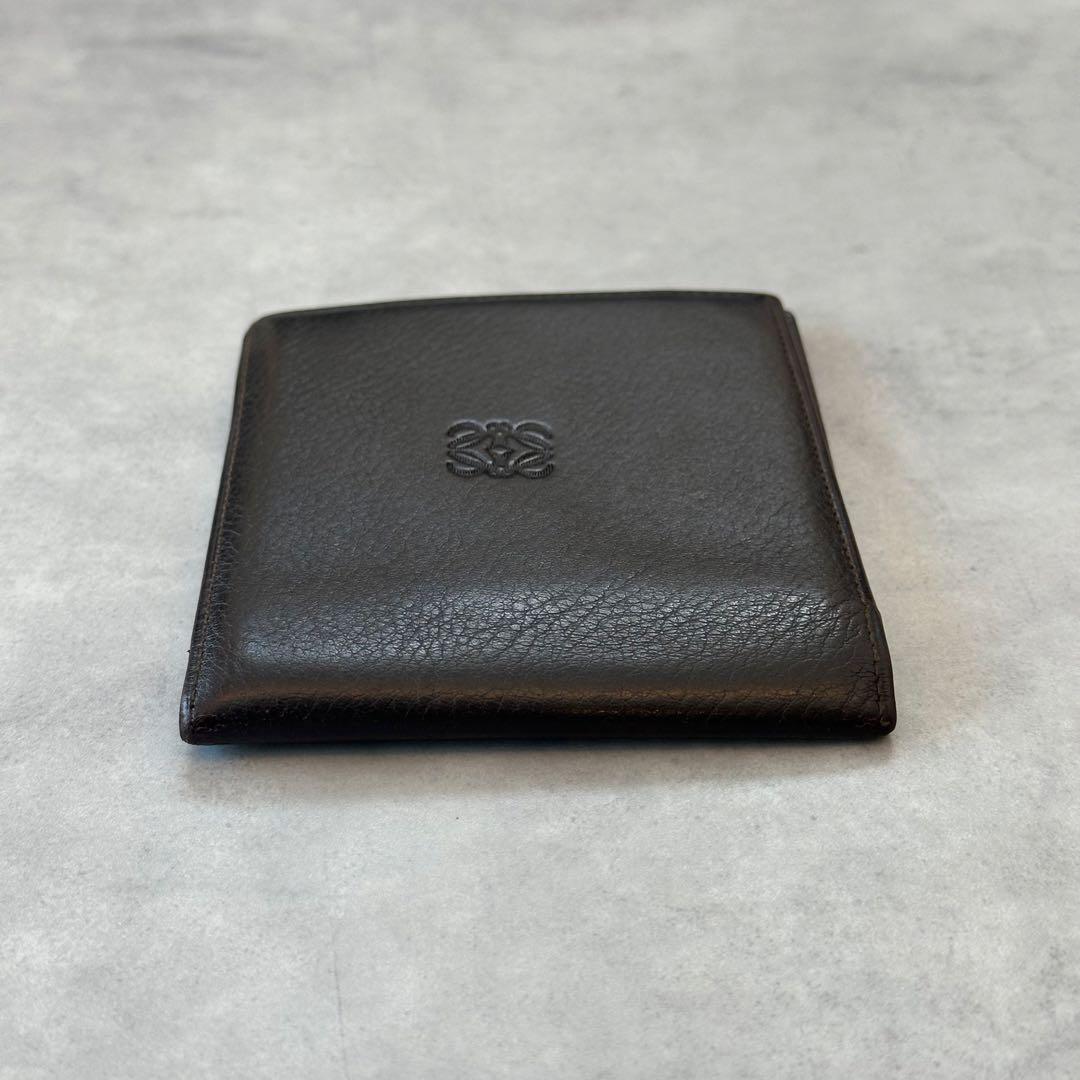 小物 LOEWE Anagram Leather Bifold Wallet