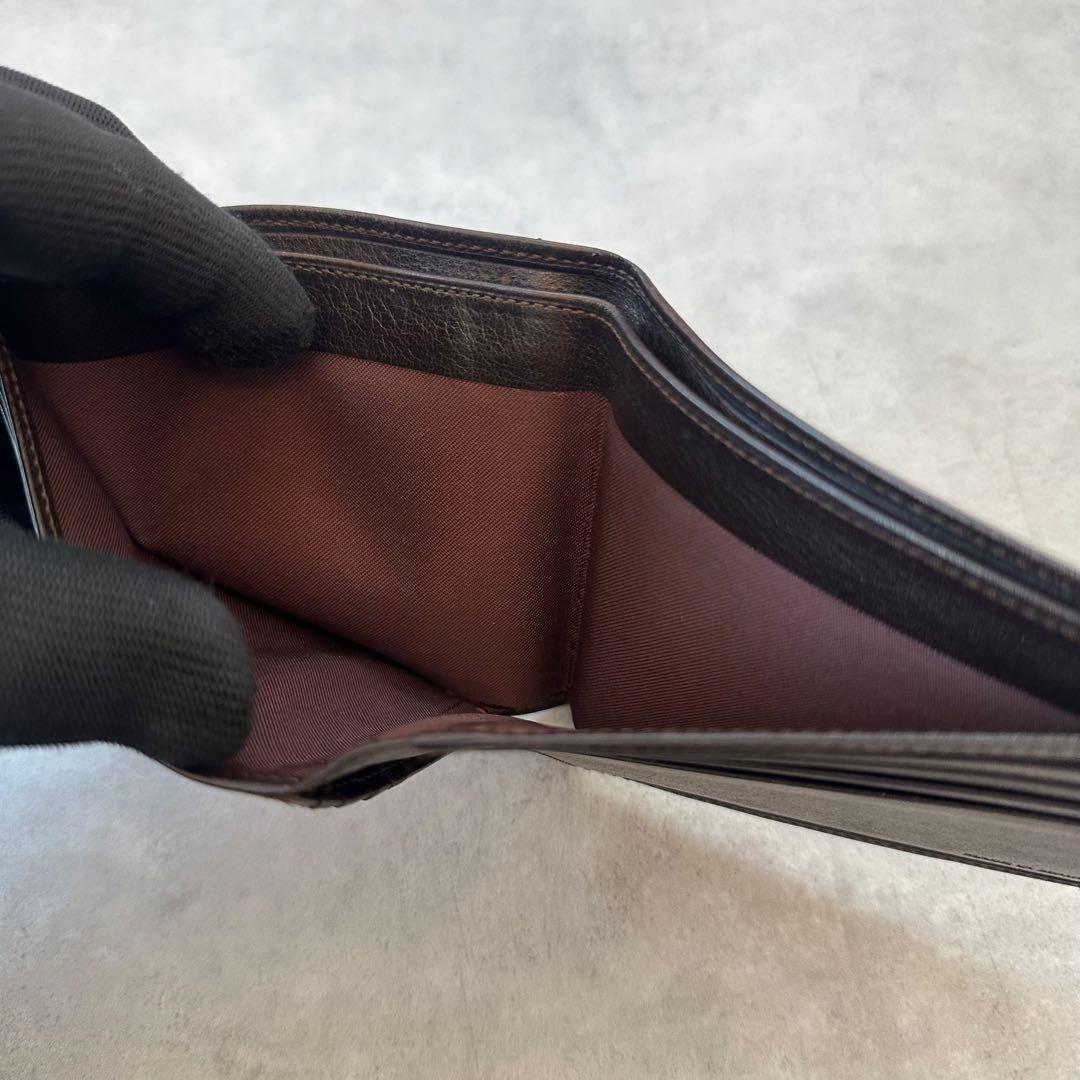 小物 LOEWE Anagram Leather Bifold Wallet