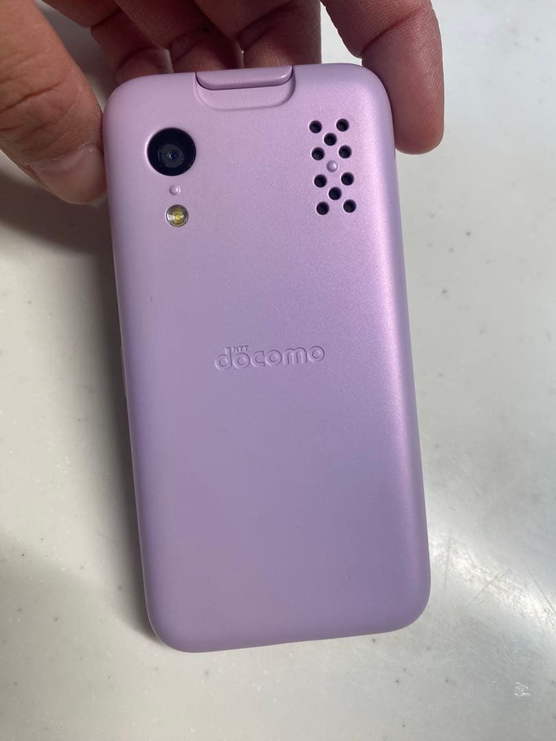 値下げ！docomo KY-41C 紫色 携帯電話本体
