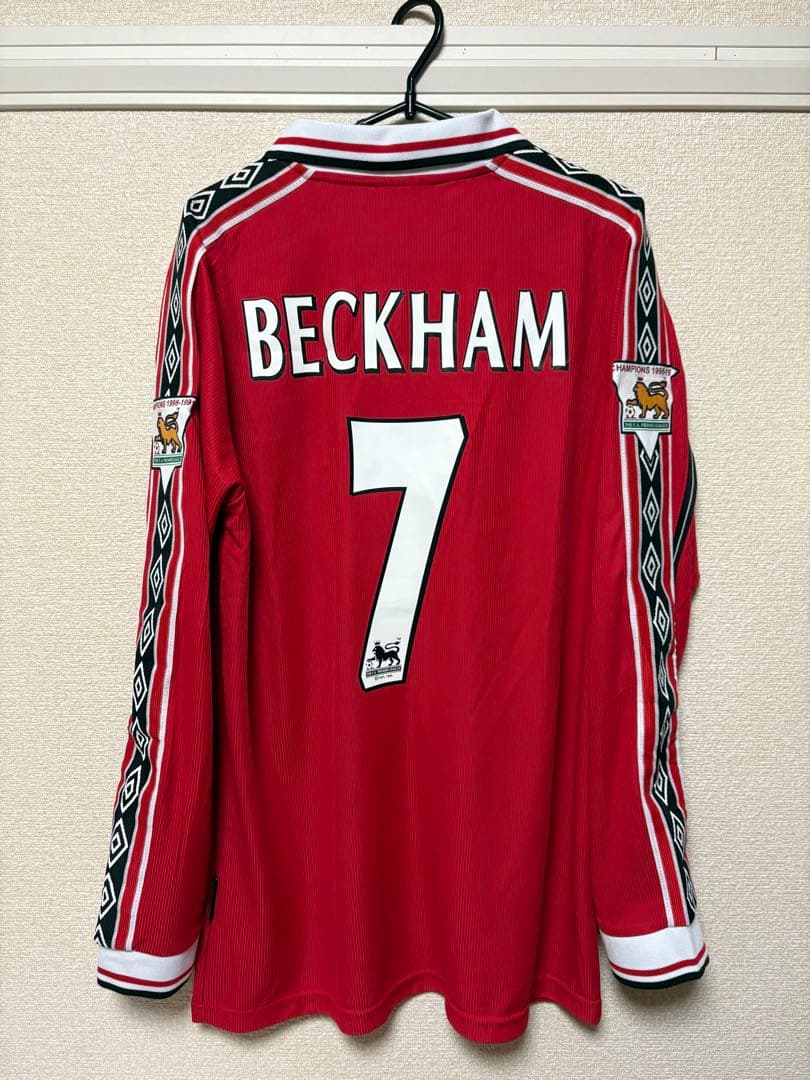 べ*タ様 【希少】ベッカム 98/00ユナイテッド Lサイズ