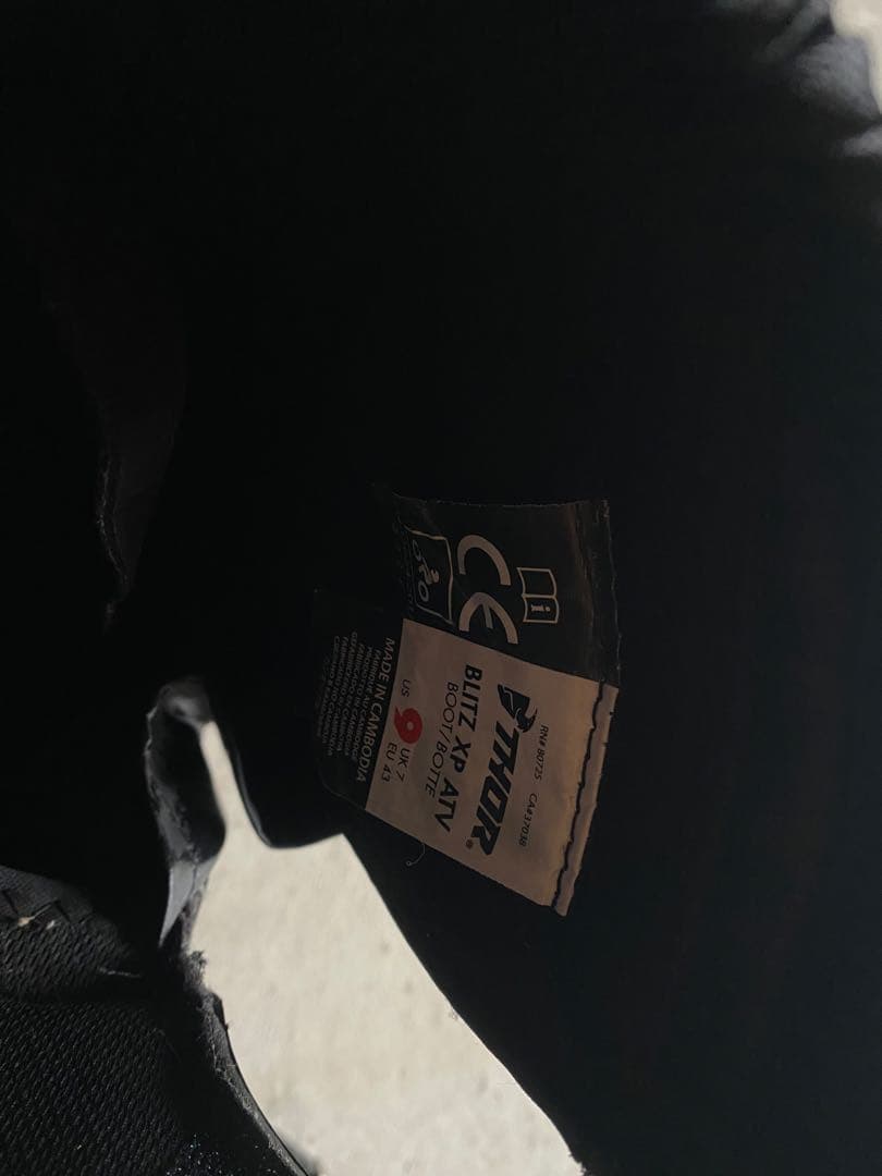 中古 THOR BLITZ XP ATV US9 27.0〜27.5 オフロード