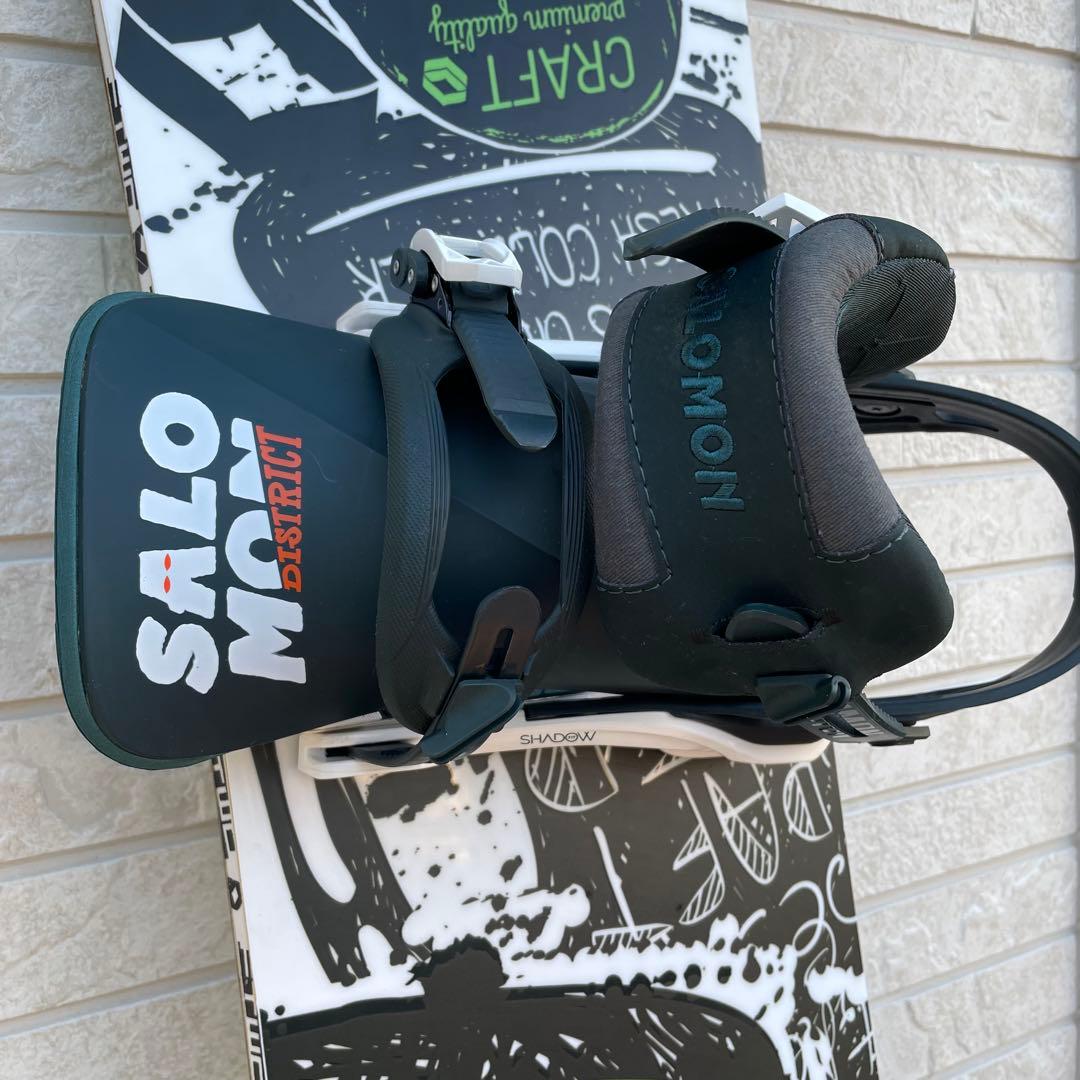 【24時間以内・匿名発送】SALOMON スノーボード ビンディングセット