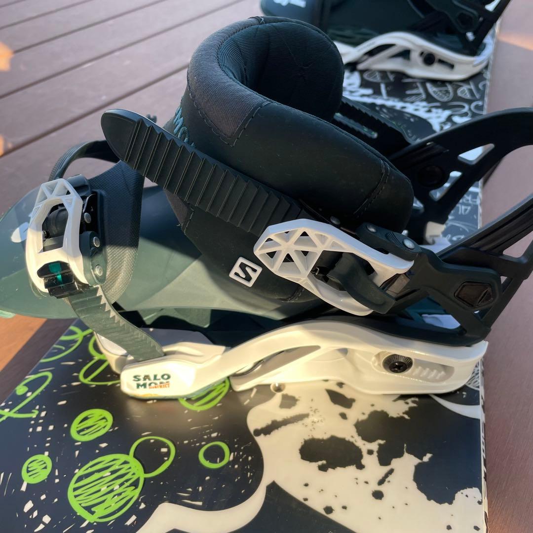 【24時間以内・匿名発送】SALOMON スノーボード ビンディングセット