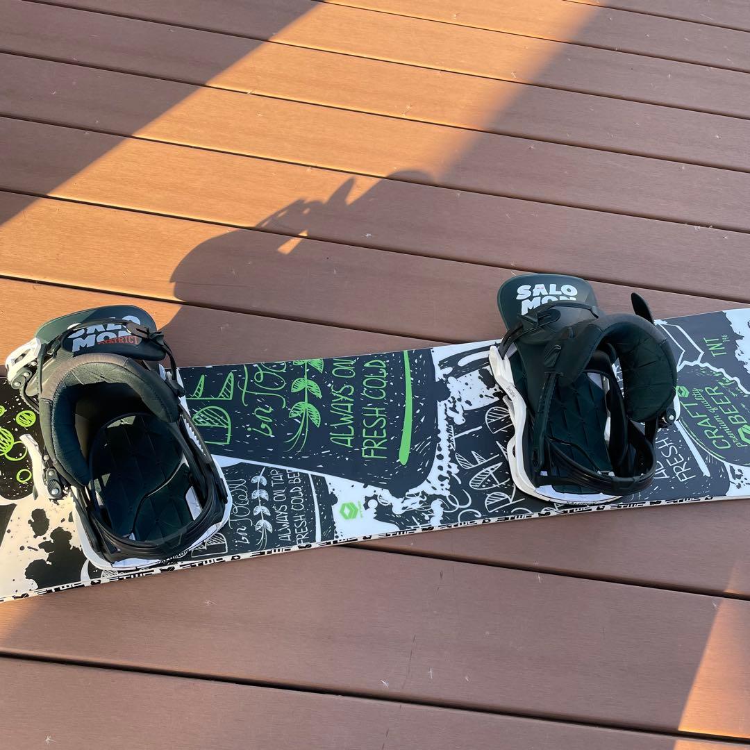 【24時間以内・匿名発送】SALOMON スノーボード ビンディングセット