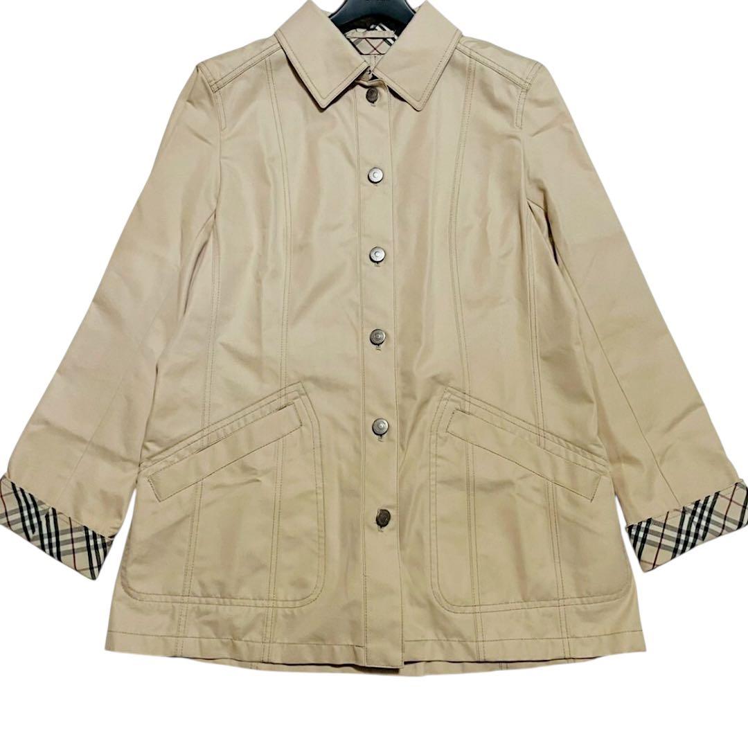 BURBERRY シャツジャケット シルク45% 【SIZE11 L相当】