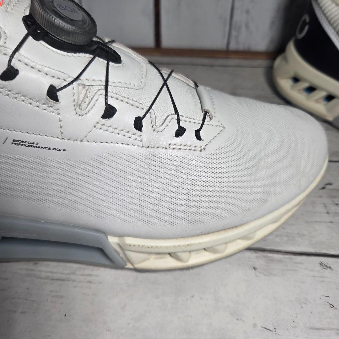 【ECCO】防水BIOM C4 BOA スパイクレスゴルフジュース 43