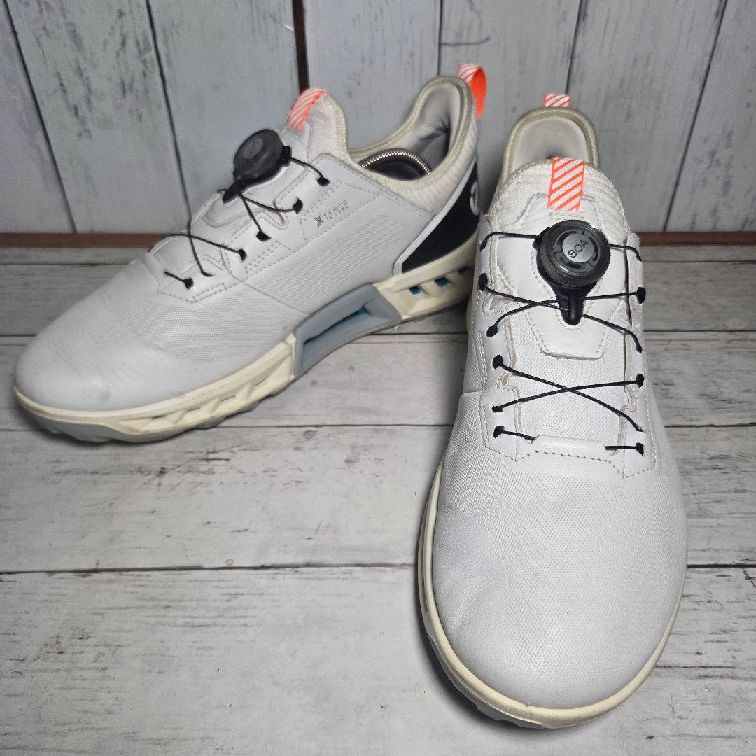 【ECCO】防水BIOM C4 BOA スパイクレスゴルフジュース 43