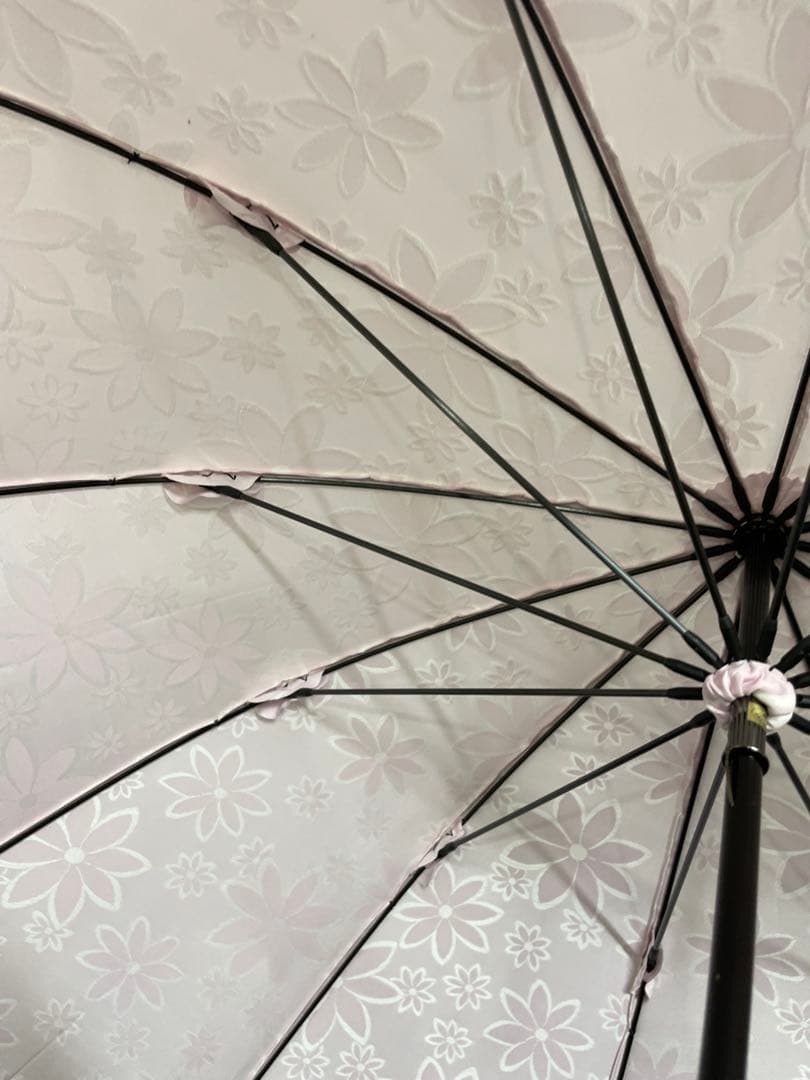 福井洋傘　紫陽花　紫 長傘　未使用品