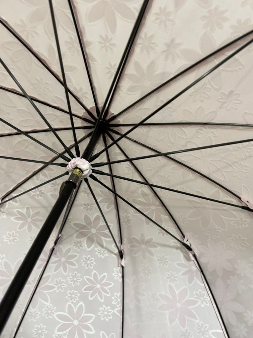 福井洋傘　紫陽花　紫 長傘　未使用品