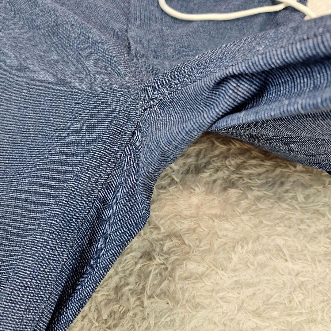 ZARA　ストレッチトラベルスーツ　セットアップ　ネイビー　EUR48 　下40