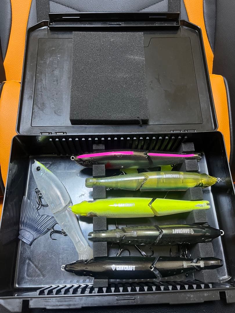 GAN CRAFT ビッグベイト 6個セット ケース付き