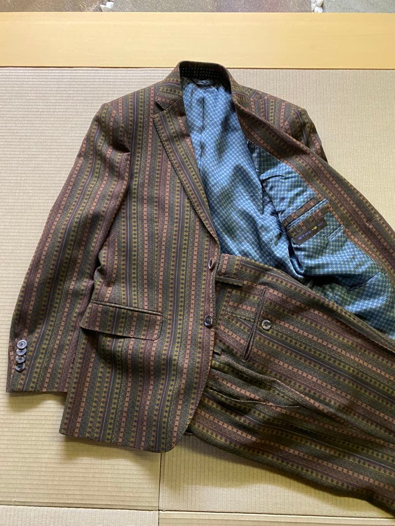 デ*ブ様 レア！ETRO ジャケット＆パンツ セットアップ