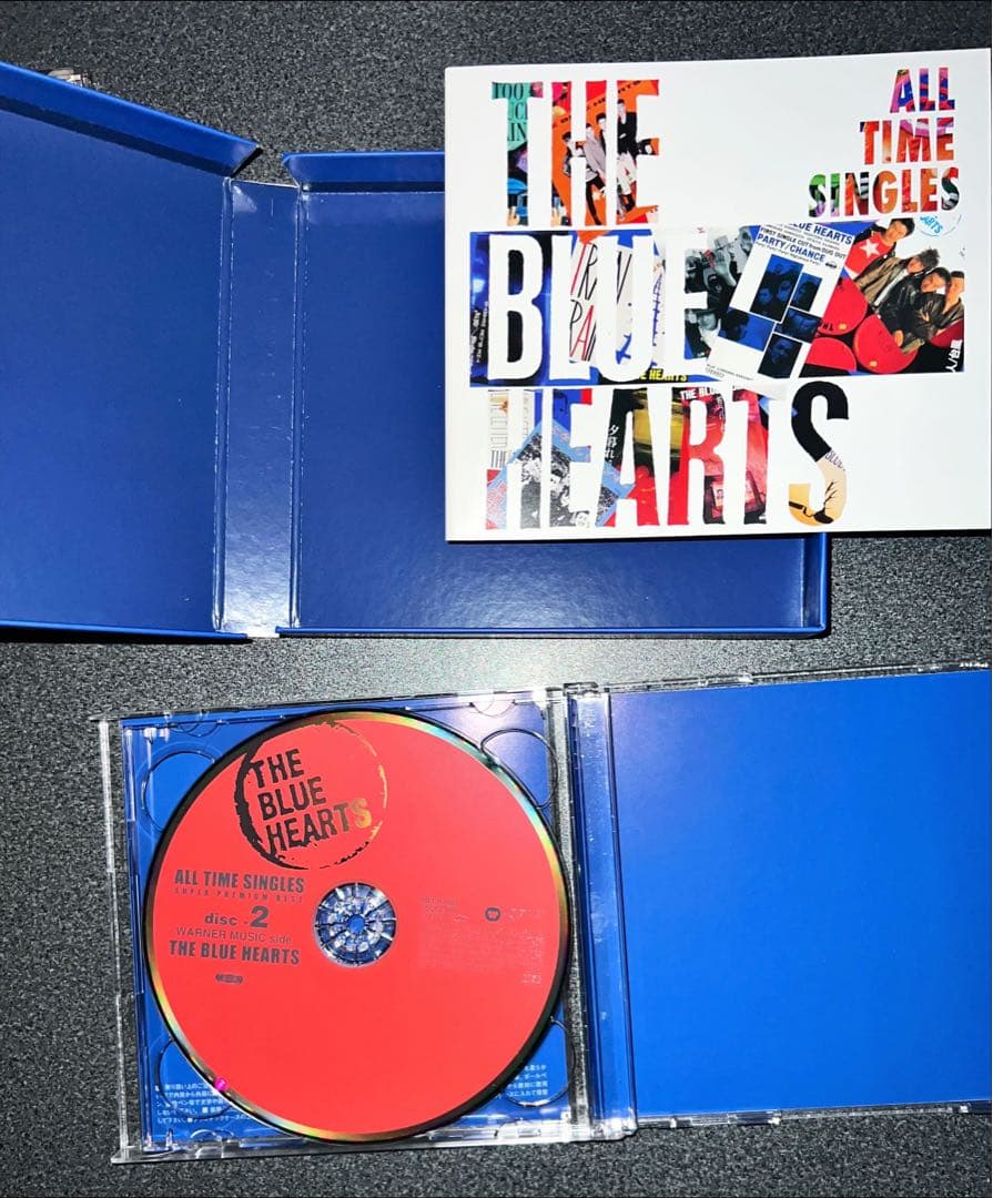 ブルーハーツ　初回特典ピックストラップ付き　ALL TIME SINGLES