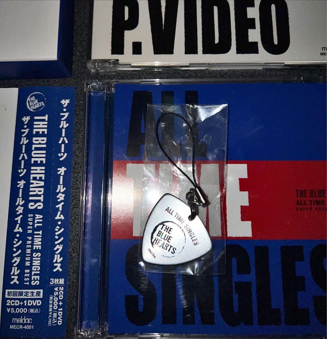ブルーハーツ　初回特典ピックストラップ付き　ALL TIME SINGLES