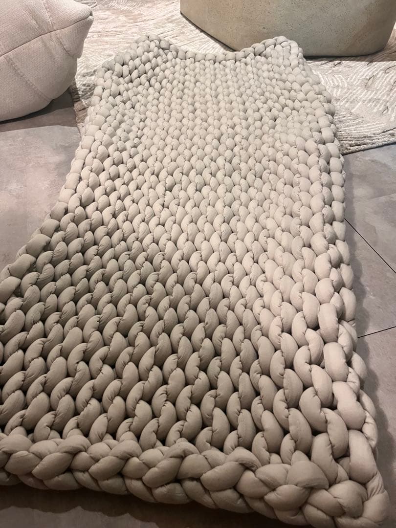 加重ブランケット Mサイズ Kapok Knot グレージュ