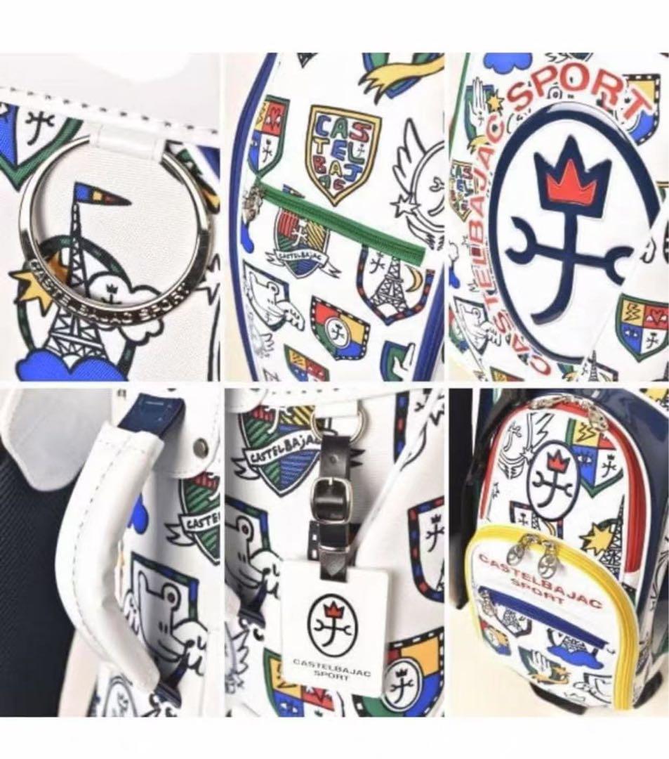 [カステルバジャック] キャディバッグ メンズ ゴルフ 7234381301