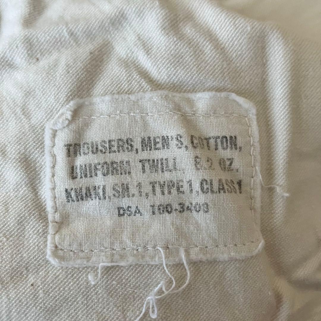 60s 米軍 チノパン （DSA 100-3408） US ARMY