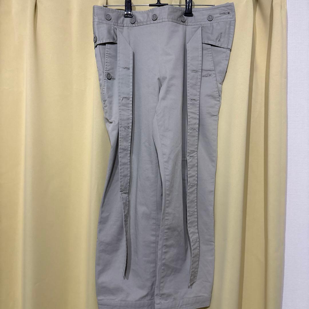 パンツ Hussein Chalayan two belted pants