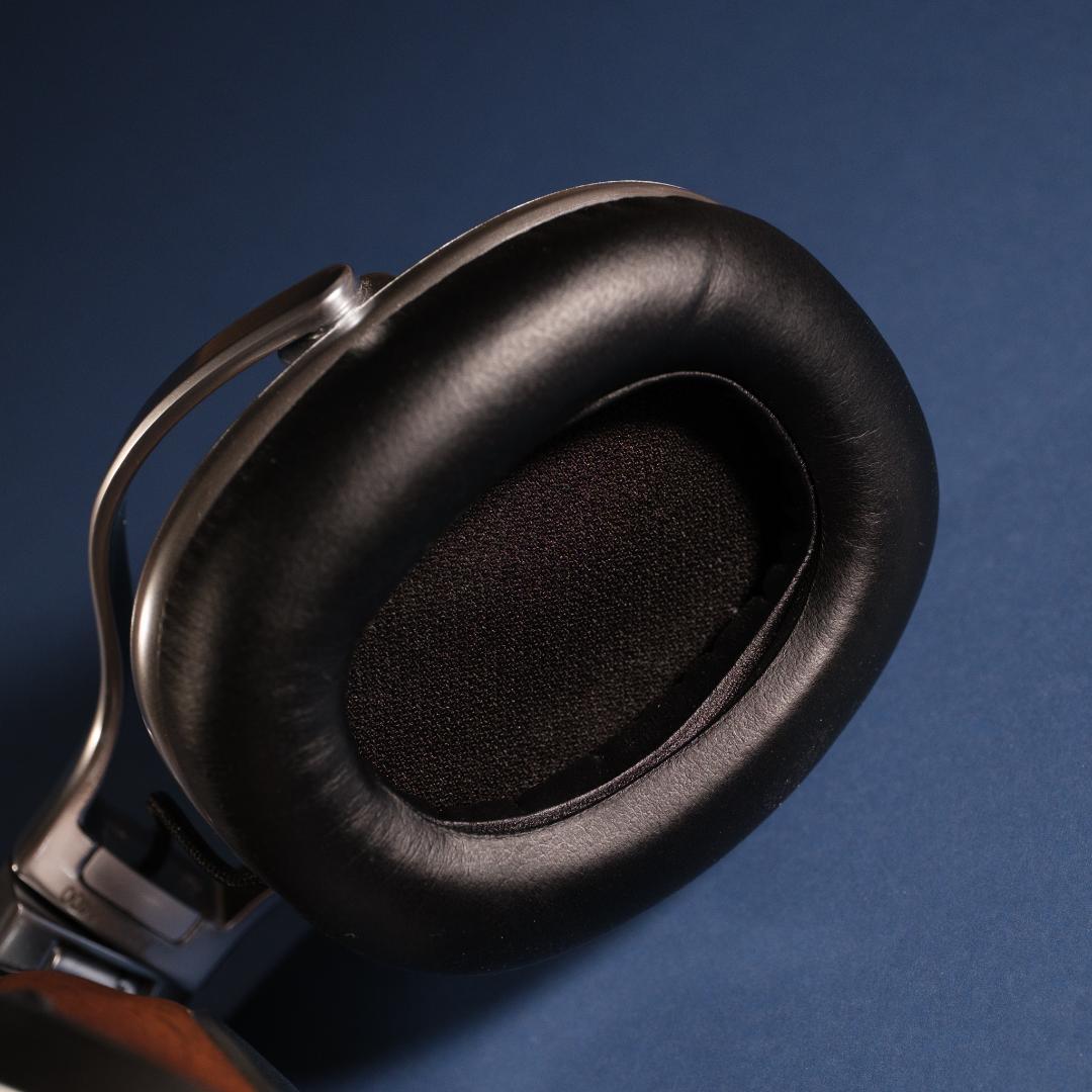 DENON AH-MM400 ヘッドホン 木製 美品 OYAIDE ケーブル付