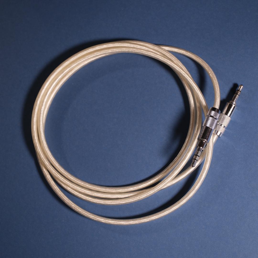 DENON AH-MM400 ヘッドホン 木製 美品 OYAIDE ケーブル付