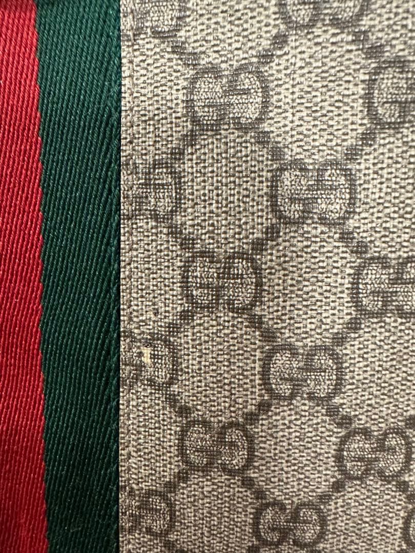 Gucci GGキャンバス アーチ型ショルダーバッグ