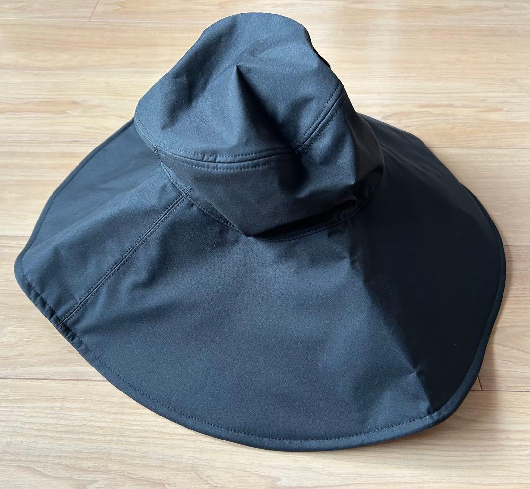 ネコバスさんへ【未使用】サンバリア　ワイドハット　Lサイズ　ブラック