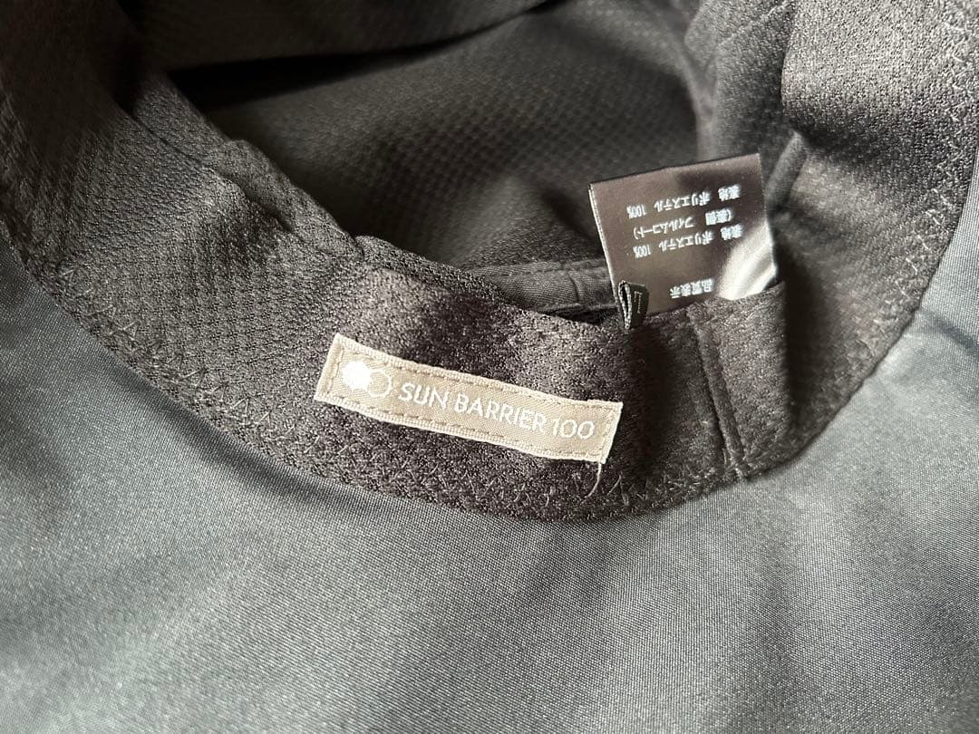 ネコバスさんへ【未使用】サンバリア　ワイドハット　Lサイズ　ブラック