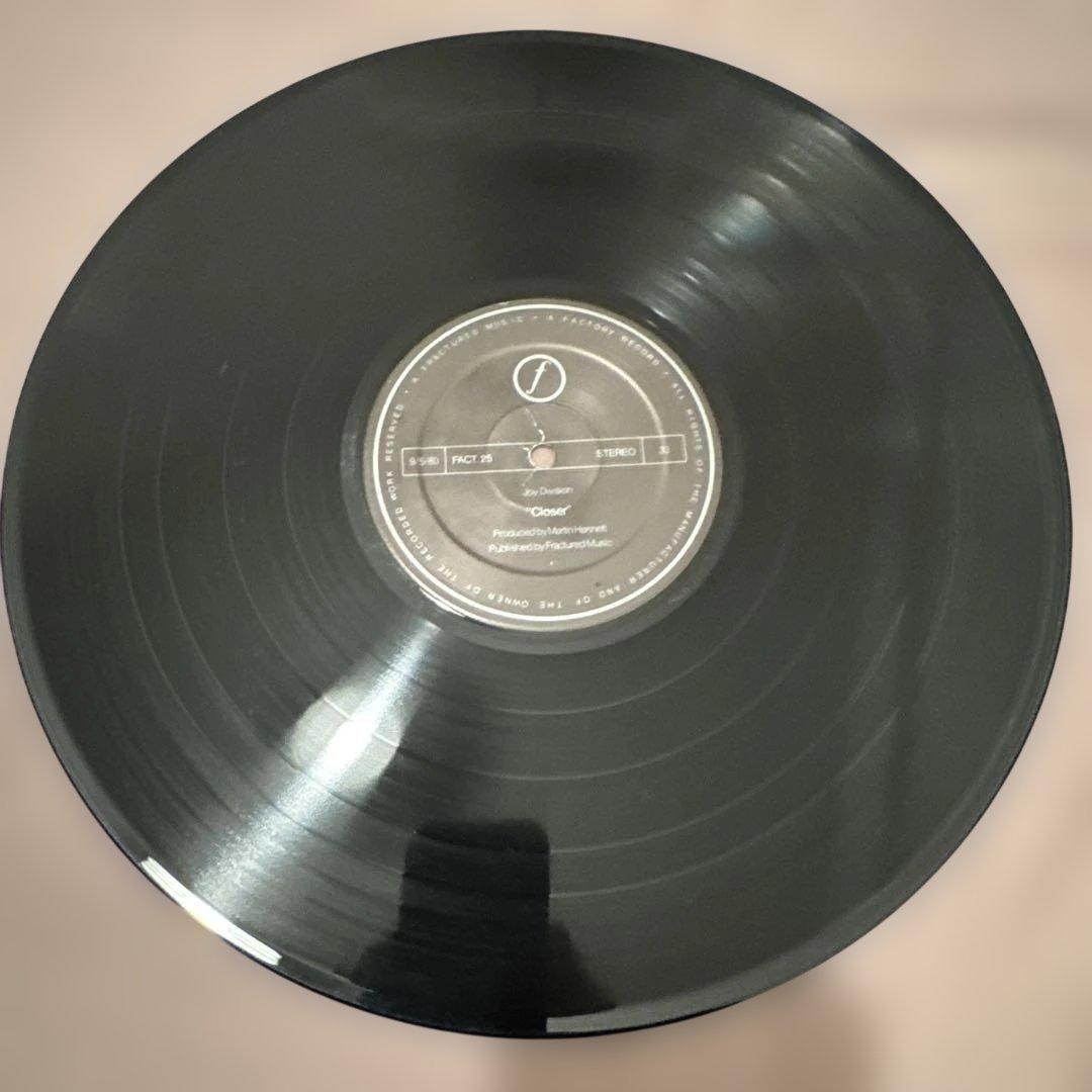 Joy Division Closer UKオリジナル盤