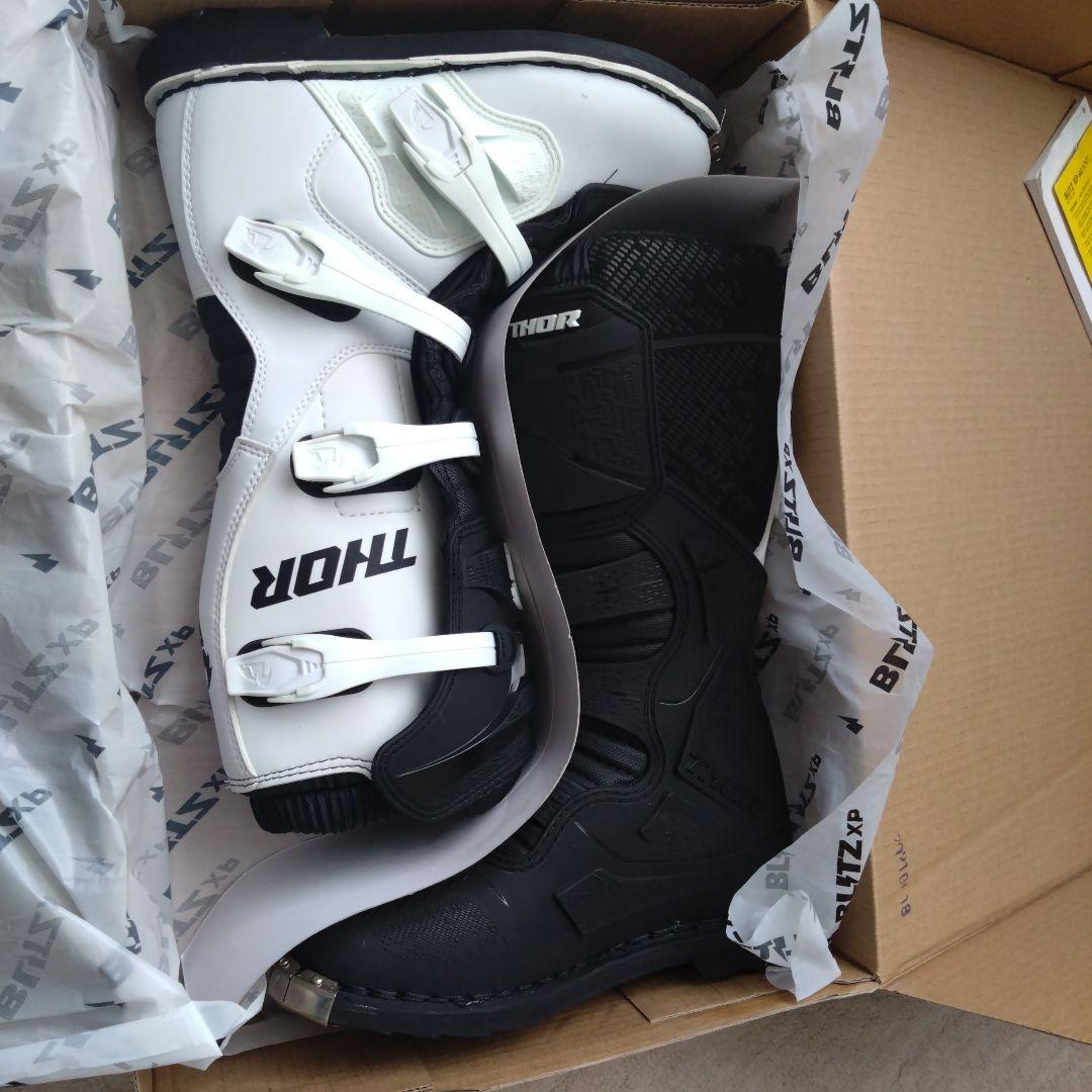 THOR　オフロードブーツ　バイク靴　バイクブーツ　メンズ