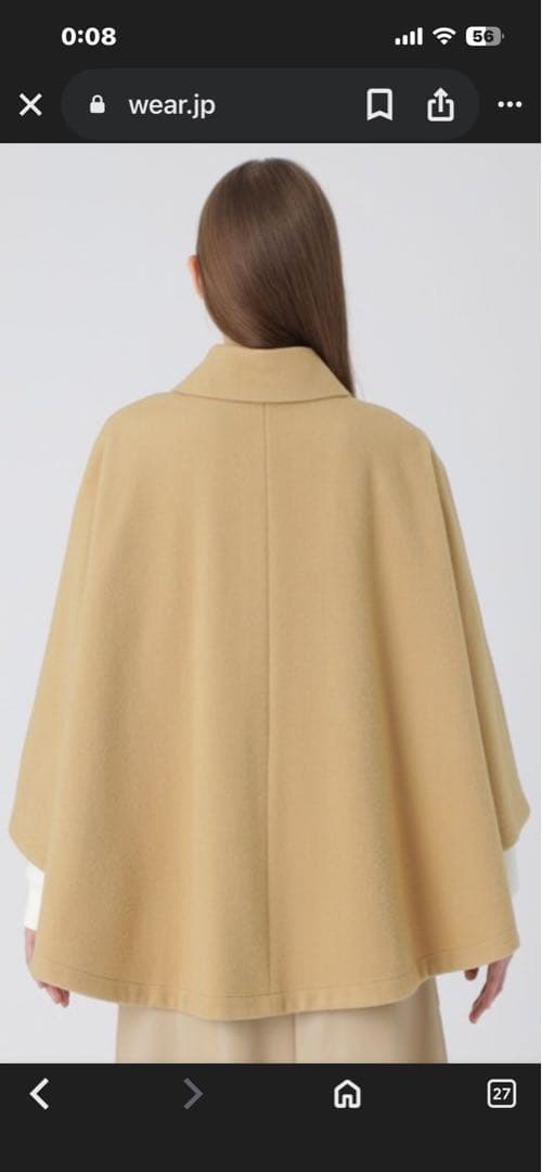 ☆新品タグ付き☆ BLUE LABEL CRESTBRIDGEポンチョコート